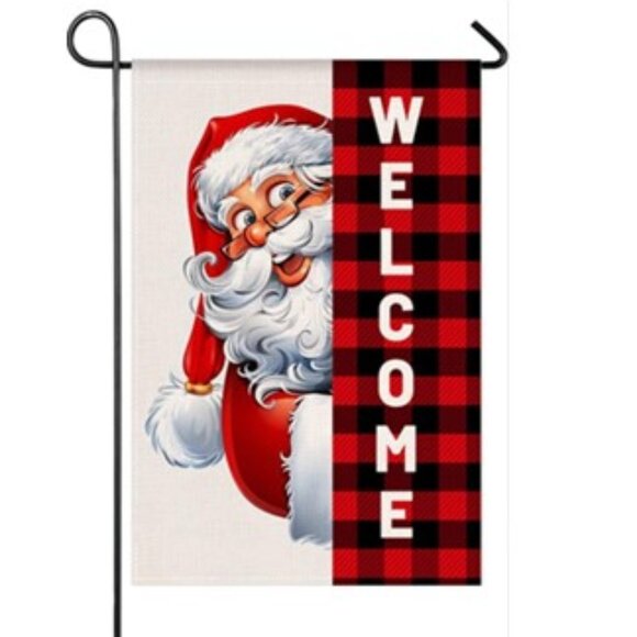 Set of 2 Seasonal Garden Flags, 12 x 18 Inches - NIP - Picture 3 of 7